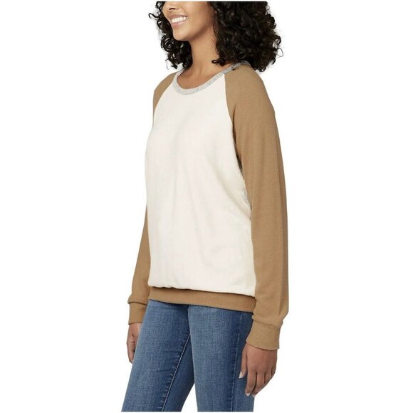 NEW Buffalo David Bitton Long Sleeve Ultrasoft Banded Hem Pullover Top Shirt Tee - Picture 2 of 4